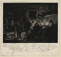 KG 02735
<br/>
Jupiter en Mercurius bij Philemon en Baucis
<br/>
<em>Goudt, Hendrik (1585 - 1630)</em>